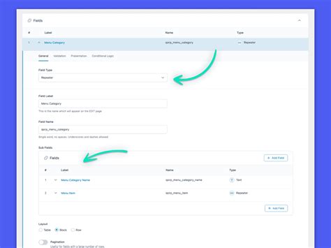 acf repeater foreach|displaying ACF Repeater Fields in Backend sorted by a subfield.